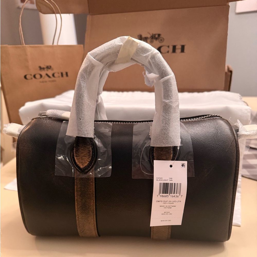 Coach Compass Bag 25 - Loved Leather - NWT - Picture 5 of 7